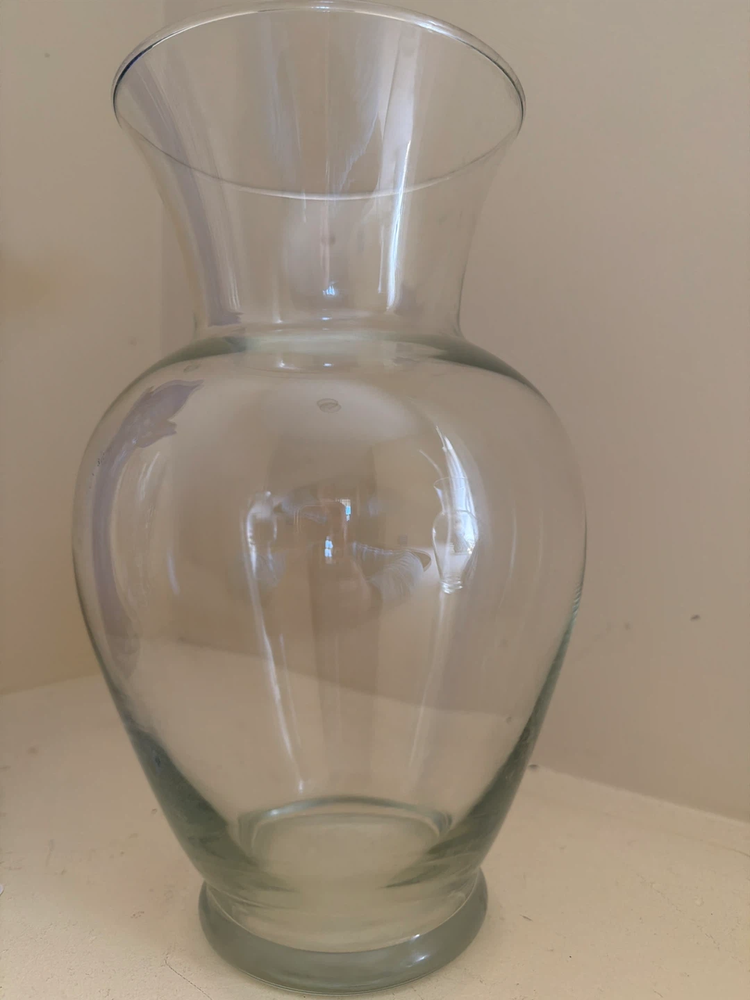 Clear Glass Vase -  11 inches tall - photo 2