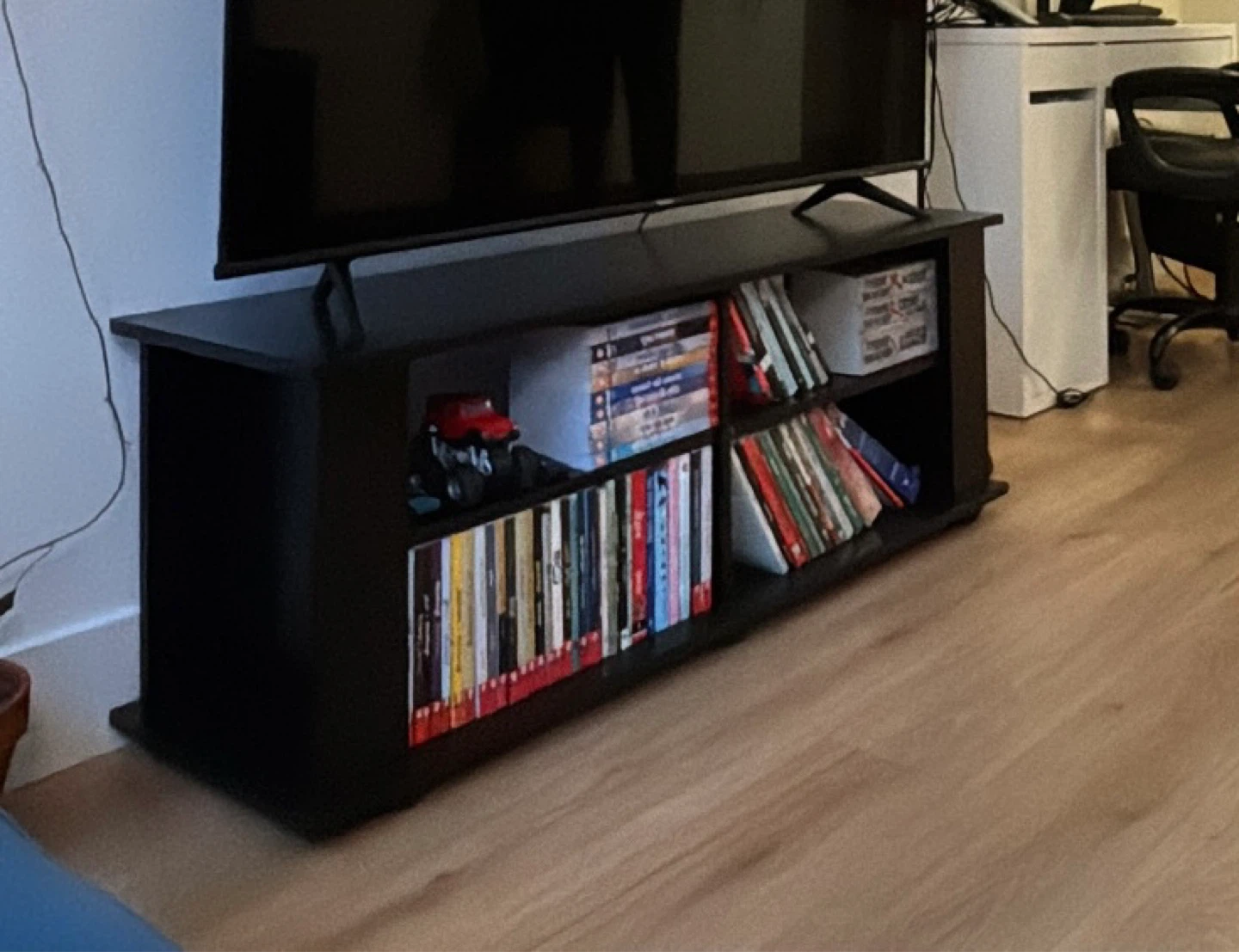 Black Media Console / TV Stand