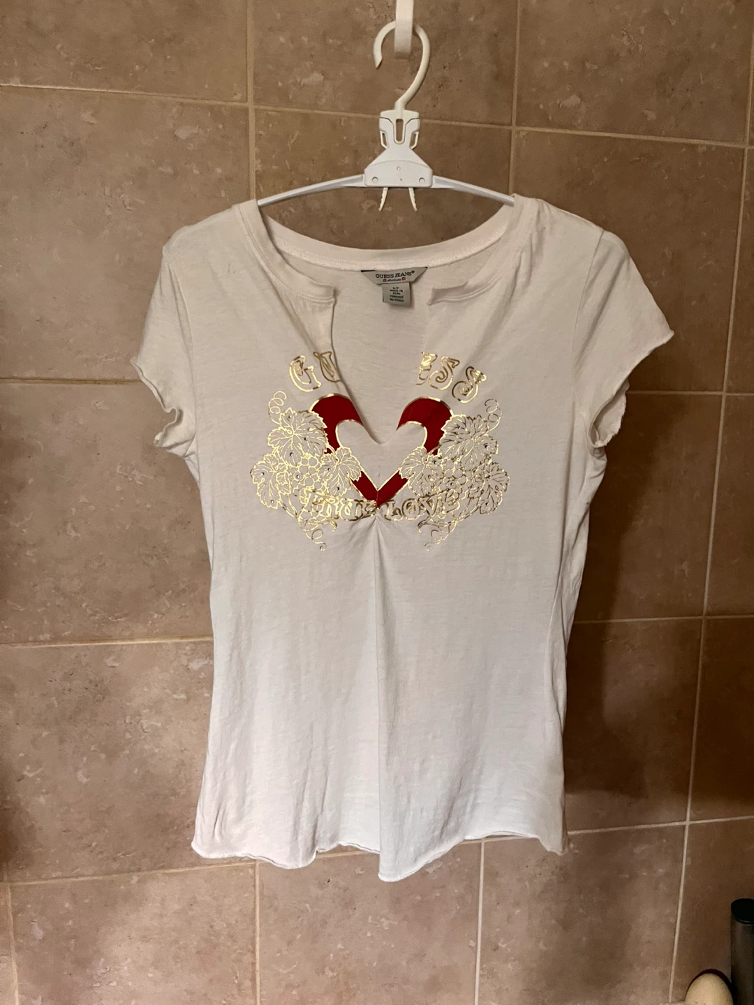 Guess Jeans White S/P T-Shirt