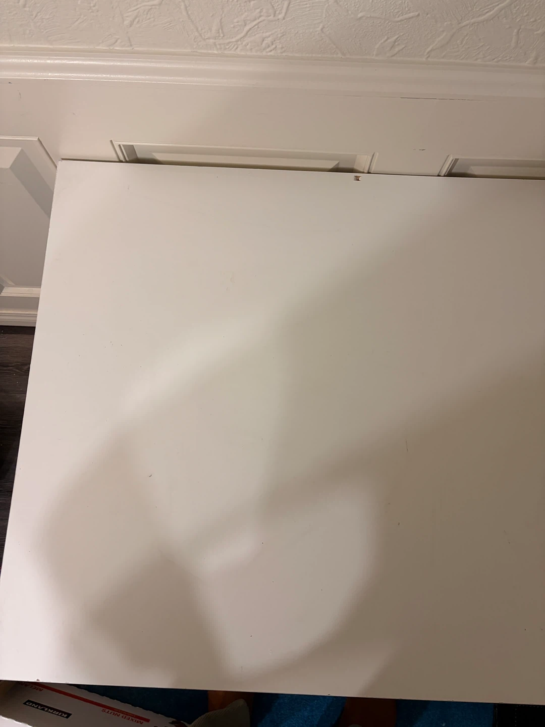 Minimal White IKEA Desk / Table - photo 4