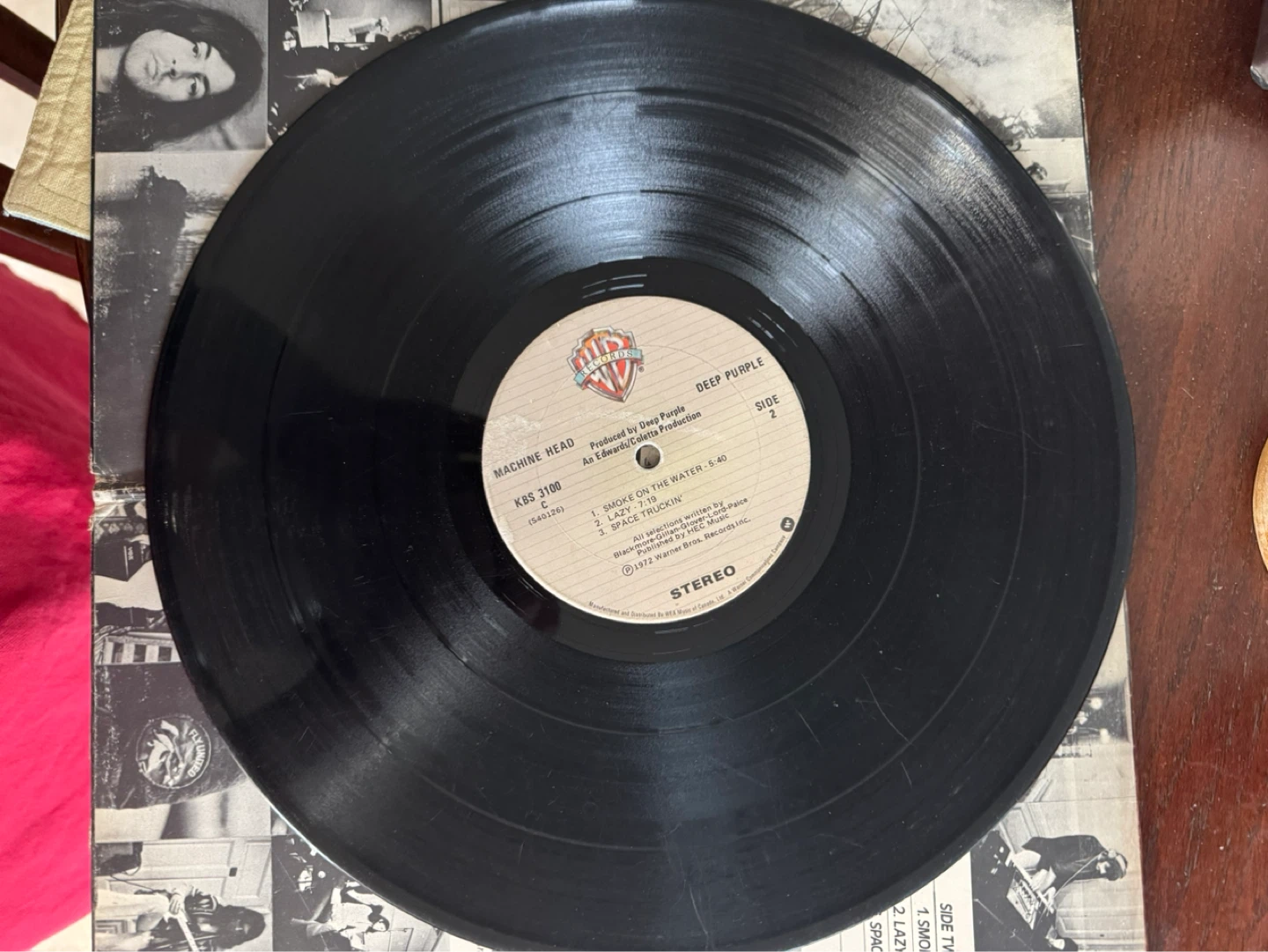 Deep Purple Machine Head Vinyl Record - photo 4