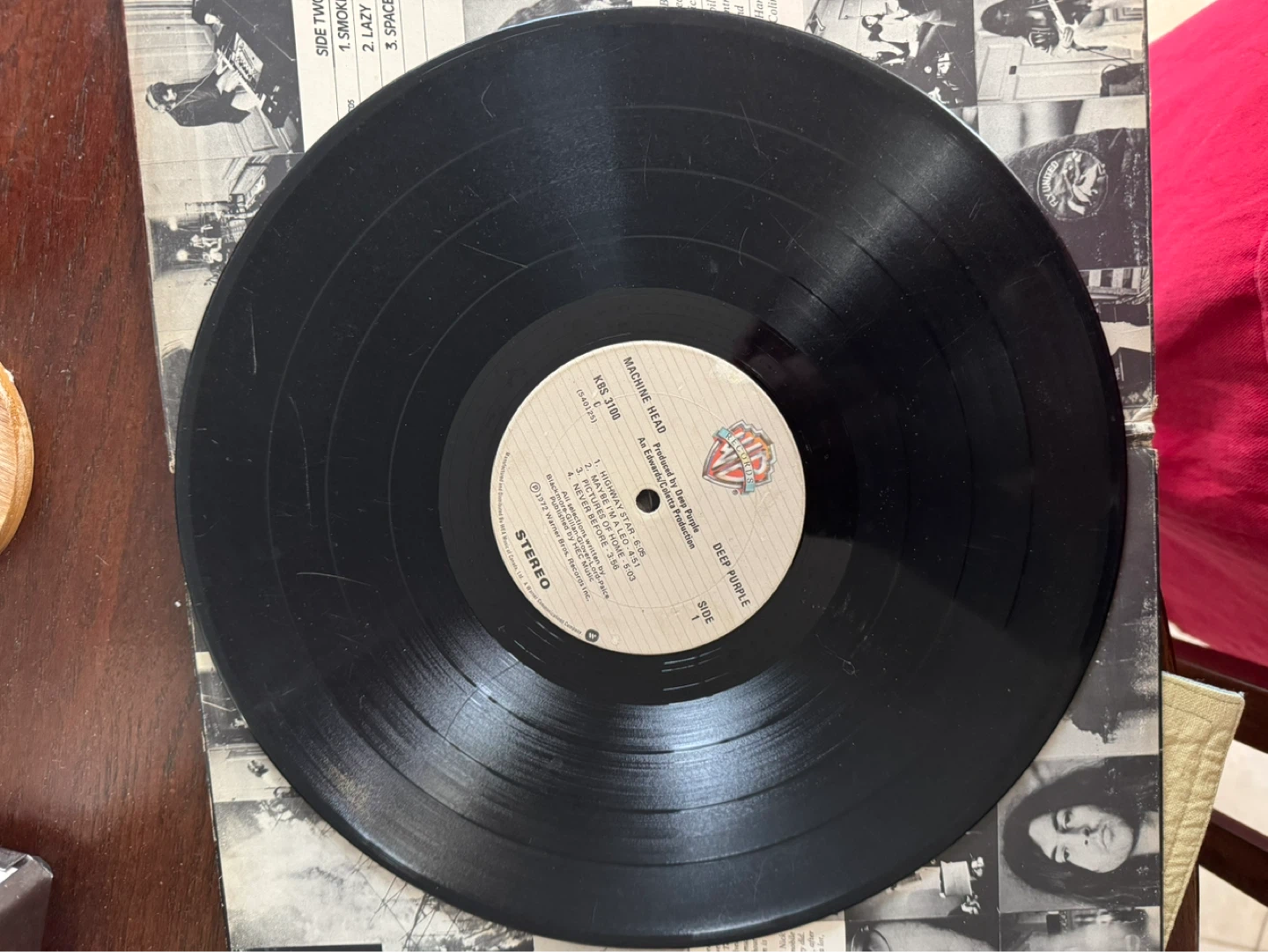 Deep Purple Machine Head Vinyl Record - photo 3