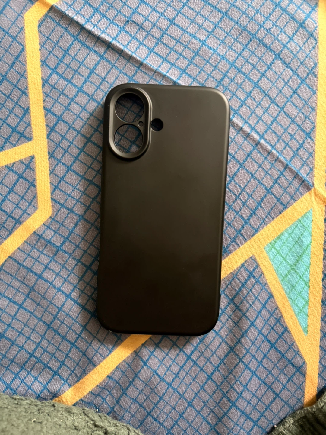 Black Phone Case for iPhone 16
