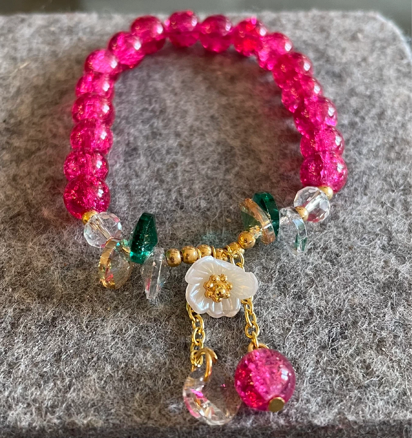 Beaded Charm Bracelet - photo 5