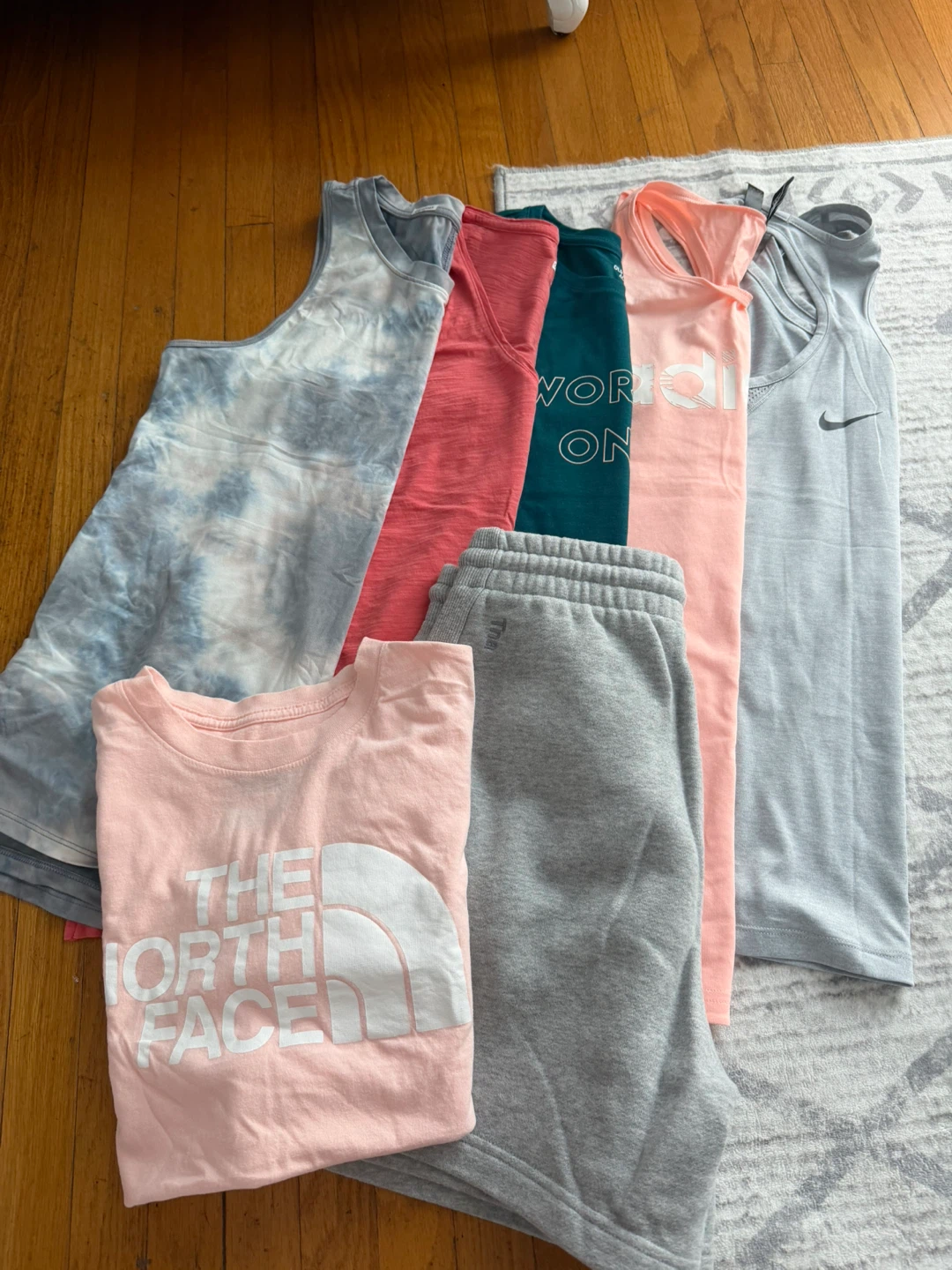 The North Face, Nike, Adidas Athletic Wear Bundle