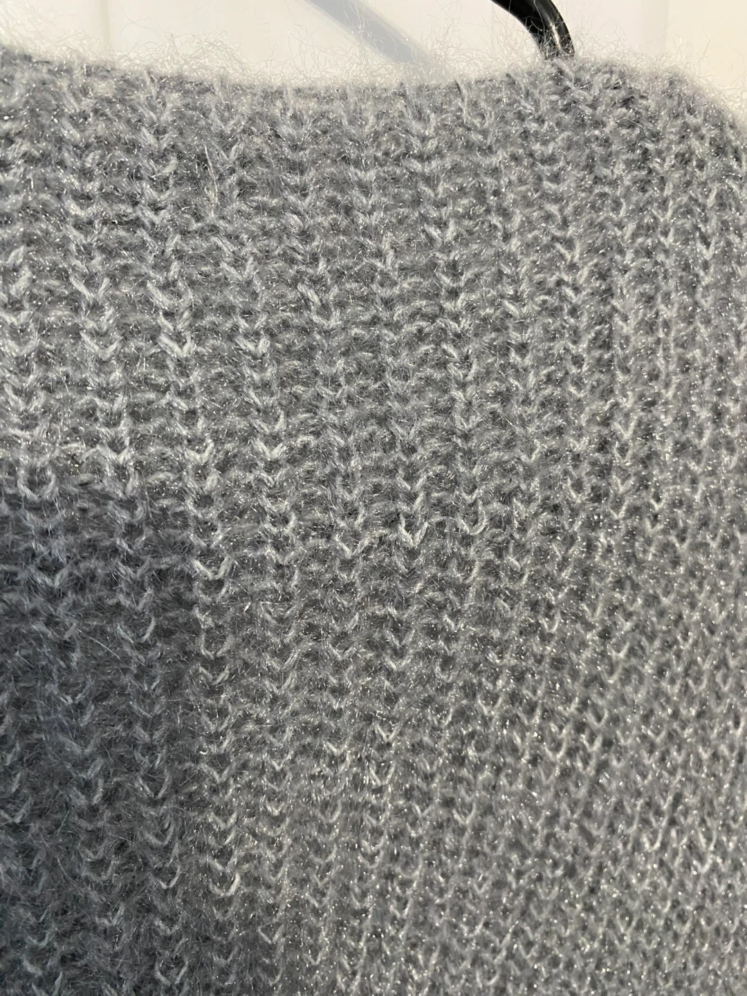 Grey/Silver Simons Knit Vest size S/M - photo 4