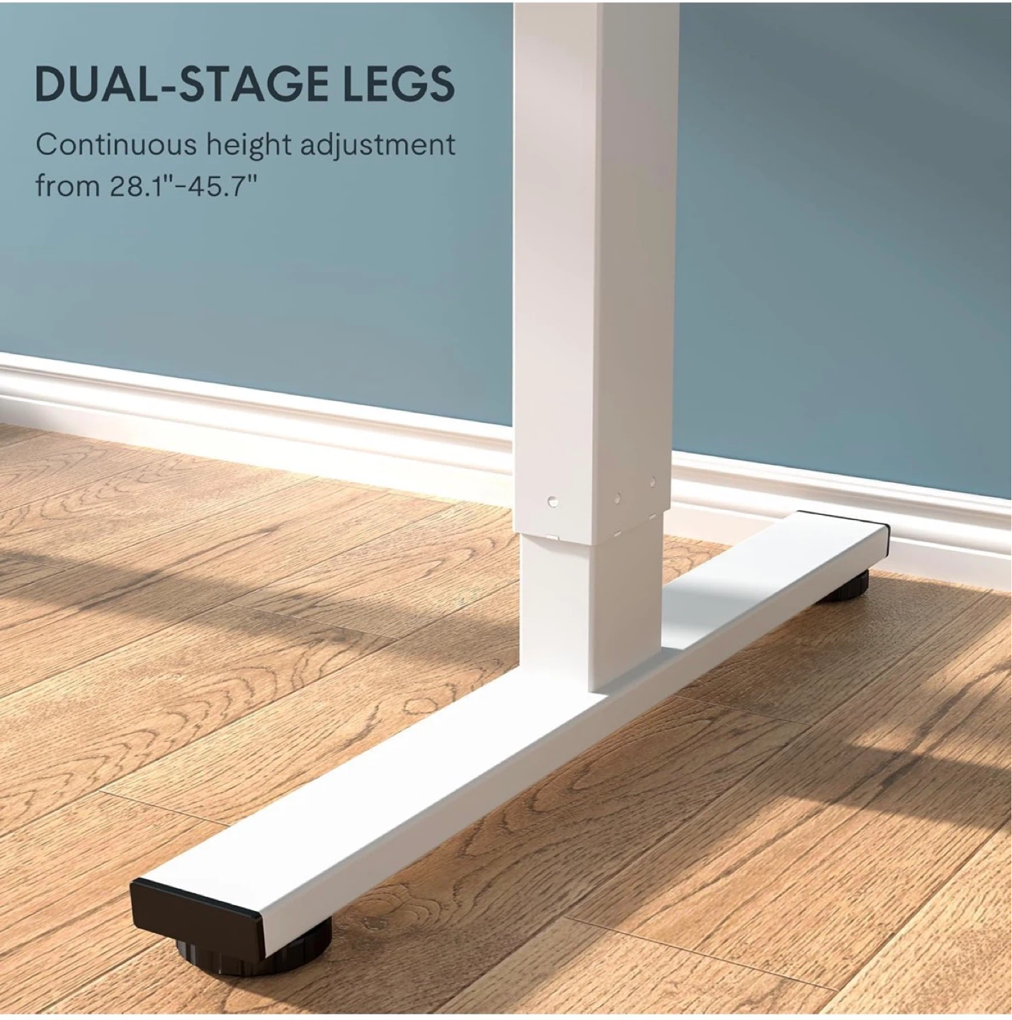 Electric Motorized Standing Desk – Sit/Stand, Like New - photo 3