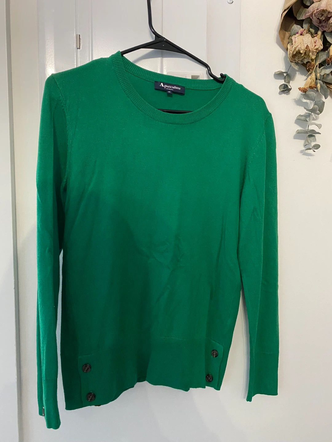 Aquascutum London Green Sweater - Size 66