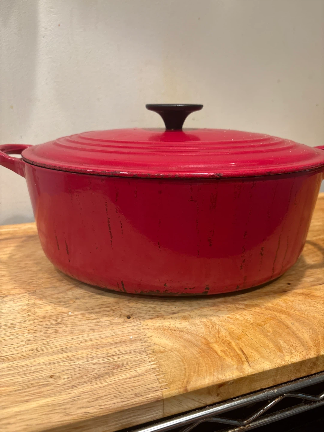 Le Creuset Red Dutch Oven