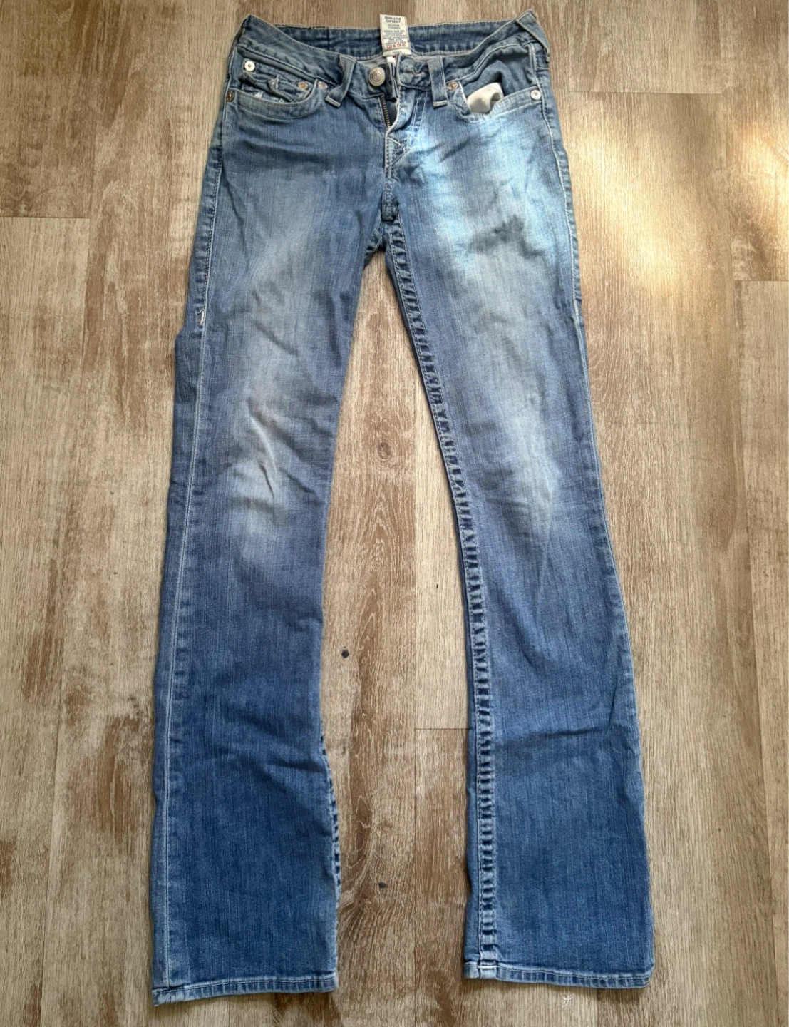 True Religion "World Tour" Boot Cut Jeans Size 26 - photo 2