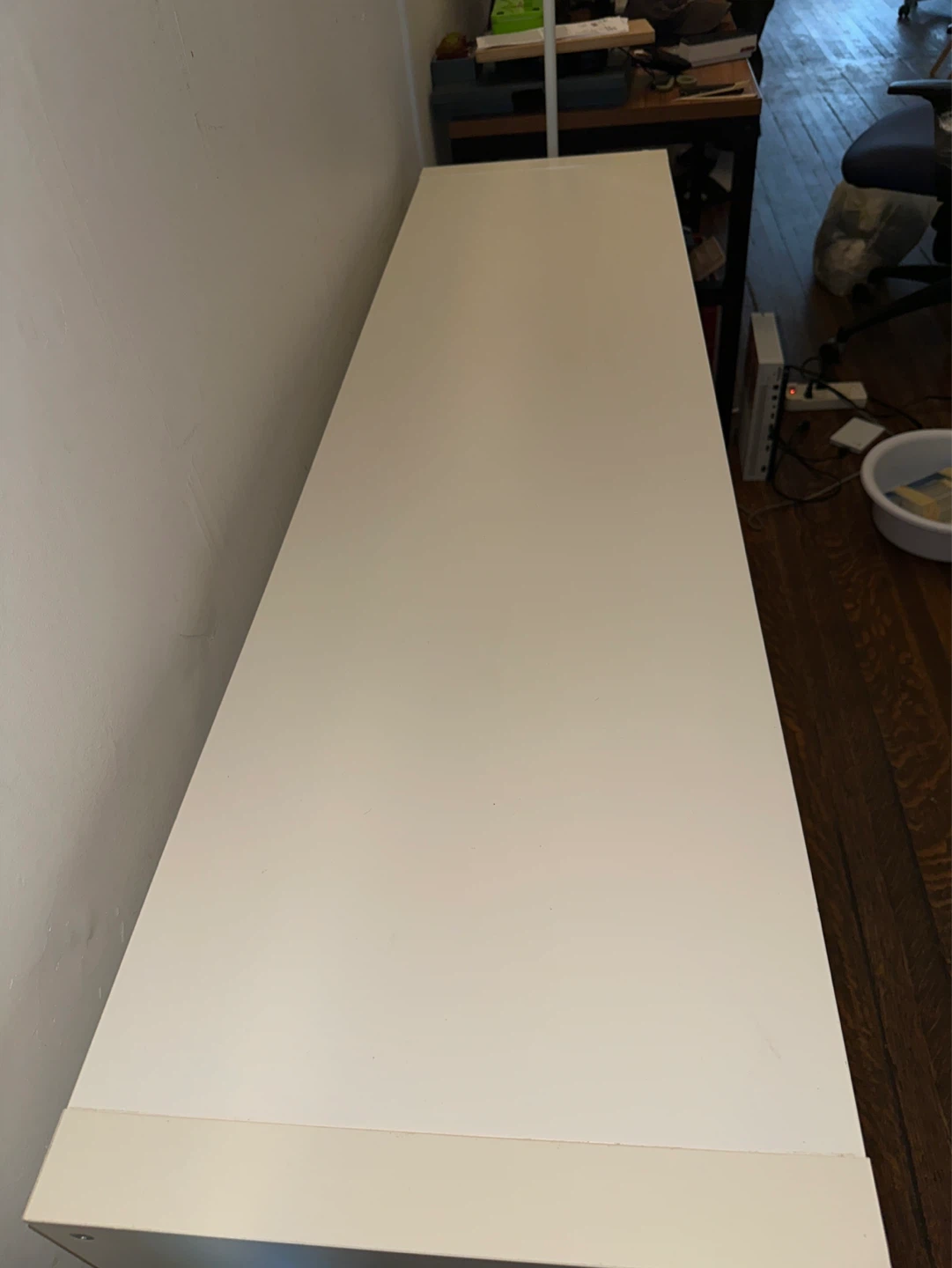 White 8-Cube Storage Unit with Doors and Bins - photo 3