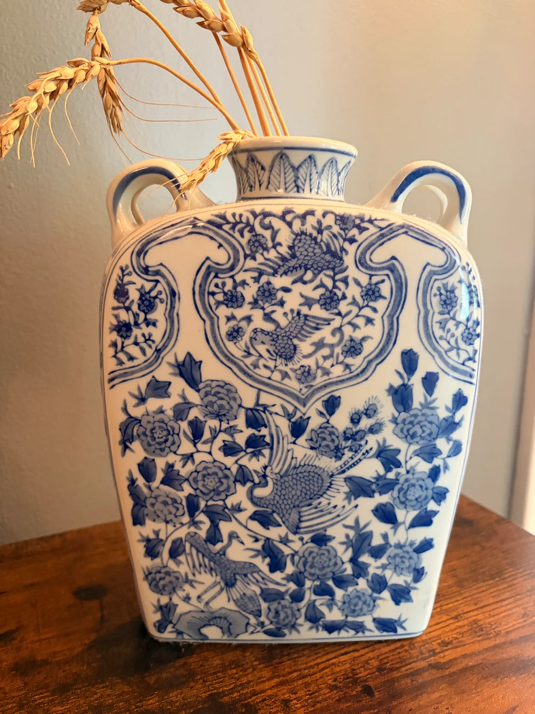 Blue and White Decorative Vase - Antique - photo 2