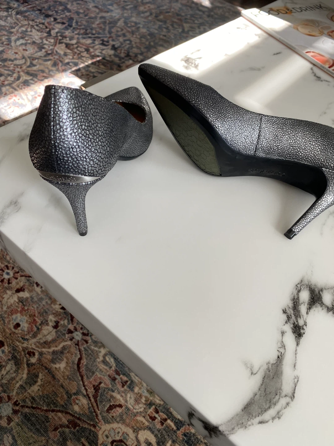 Calvin Klein Women's pewter Heels - photo 3