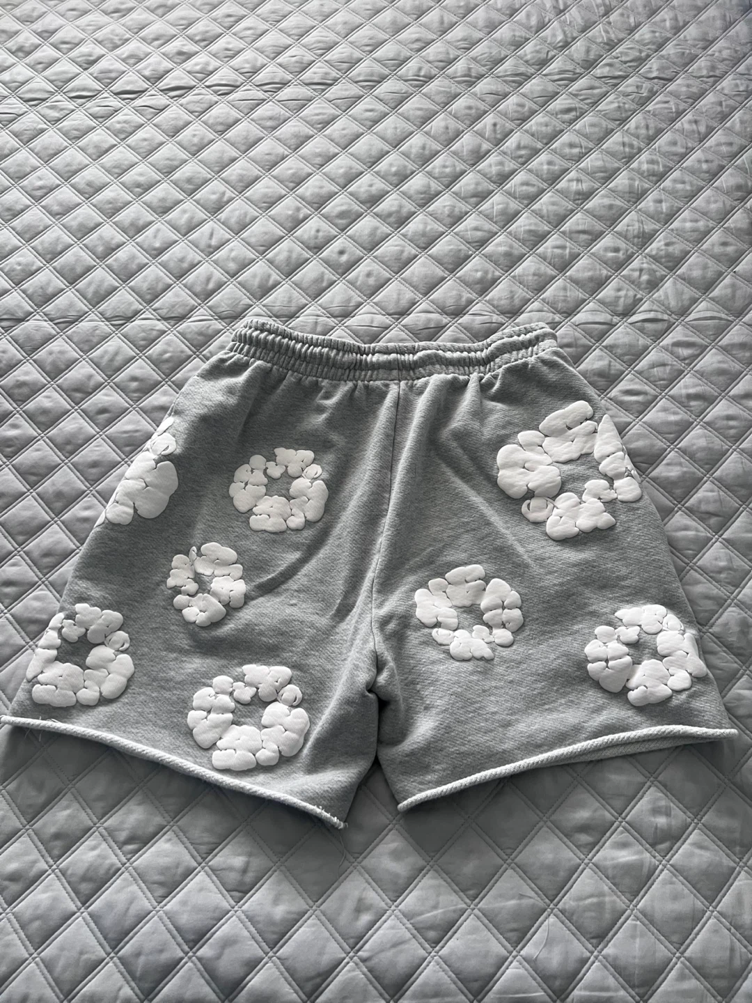 Denim Tear Shorts Grey - photo 2