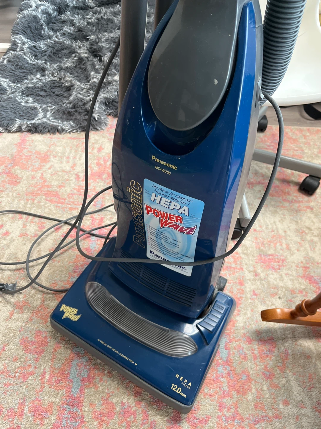 Panasonic HEPA Power Wave Vacuum Cleaner MC-V5735 - photo 2