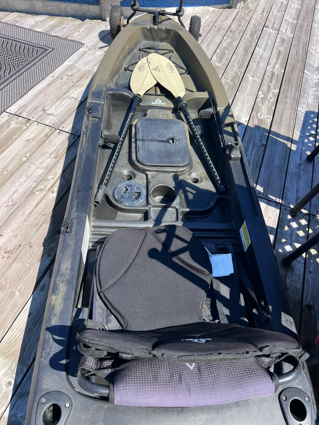 Ascend Kayak with Paddle