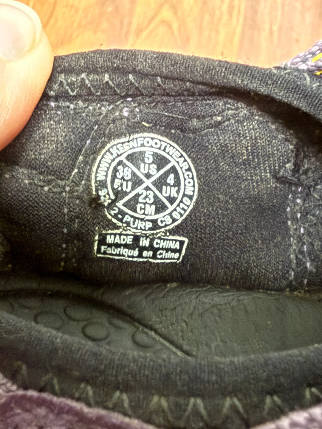 Keen Purple Hiker Sandals Size 5 US / 38 EU - photo 5