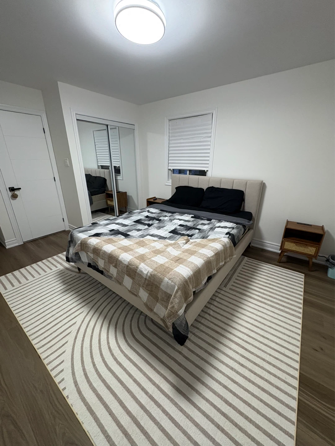 Brand new master bedroom with ensuite bathroom upper level - photo 3