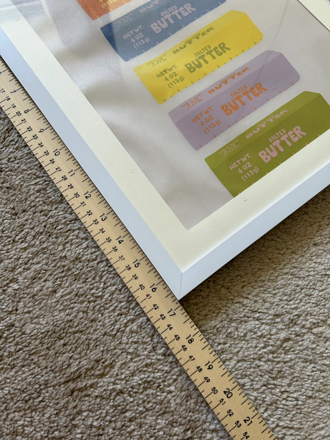 Framed Art Print - Stack of Butter Sticks - photo 3