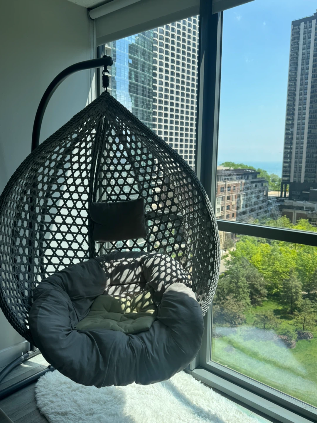Hanging Chair with Cushions