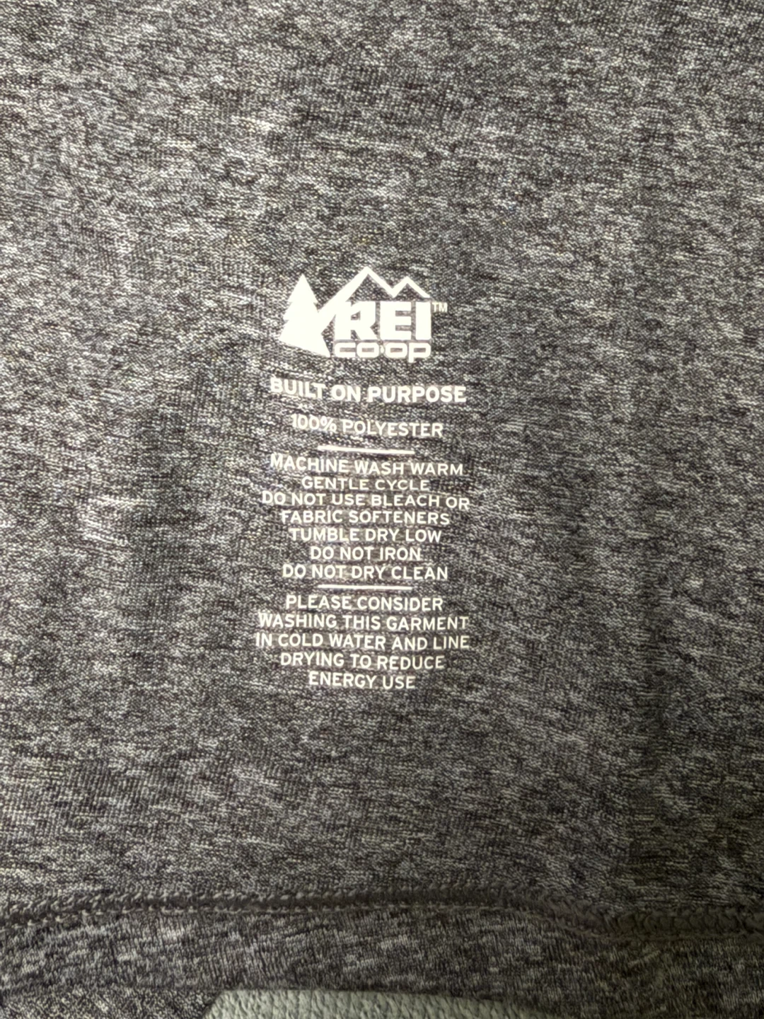REI Co-op Womens XS Grey Long Sleeve Athletic Shirt - photo 3