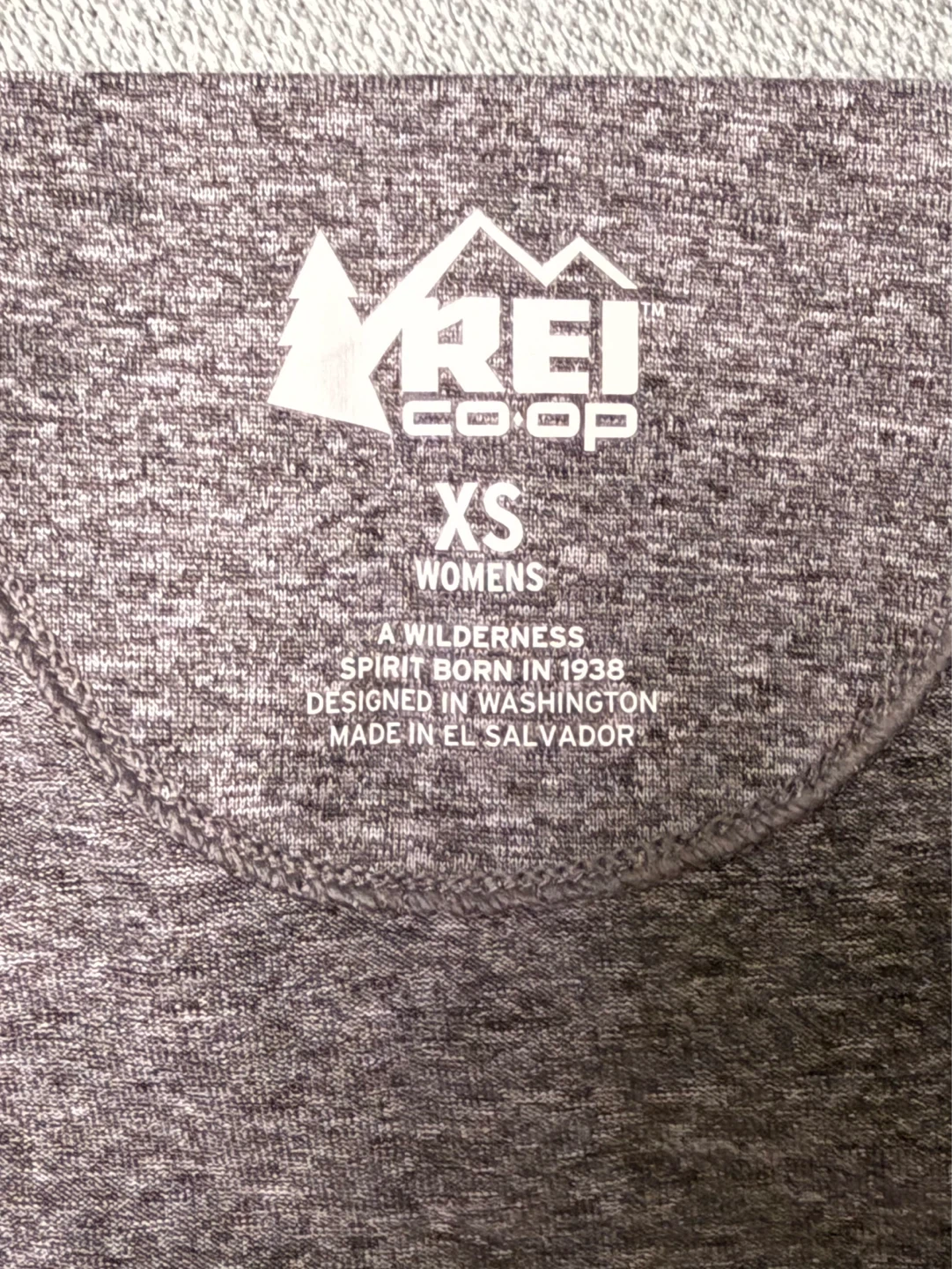 REI Co-op Womens XS Grey Long Sleeve Athletic Shirt - photo 4