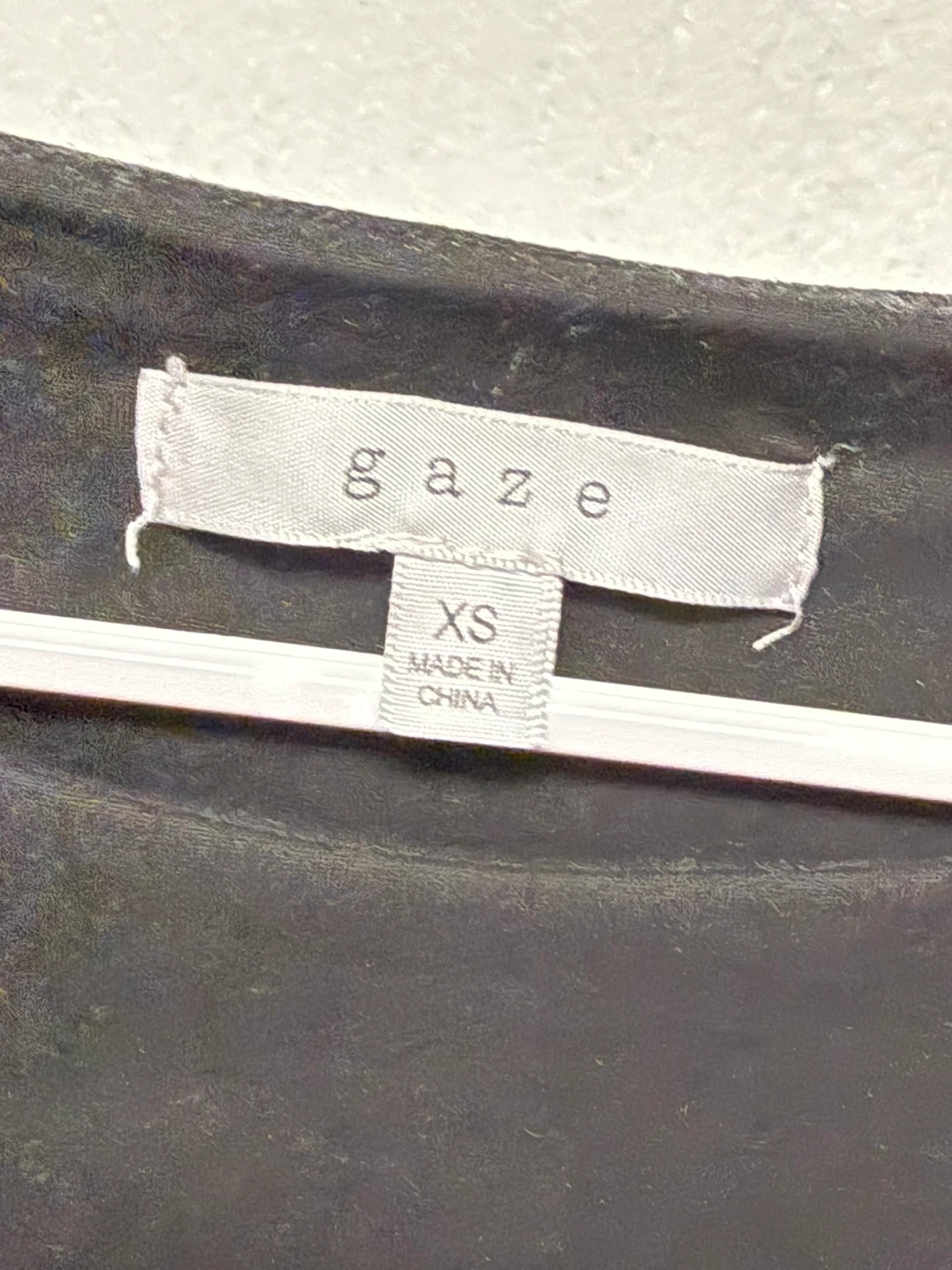 Gaze Black Cropped Tank Top XS - photo 3