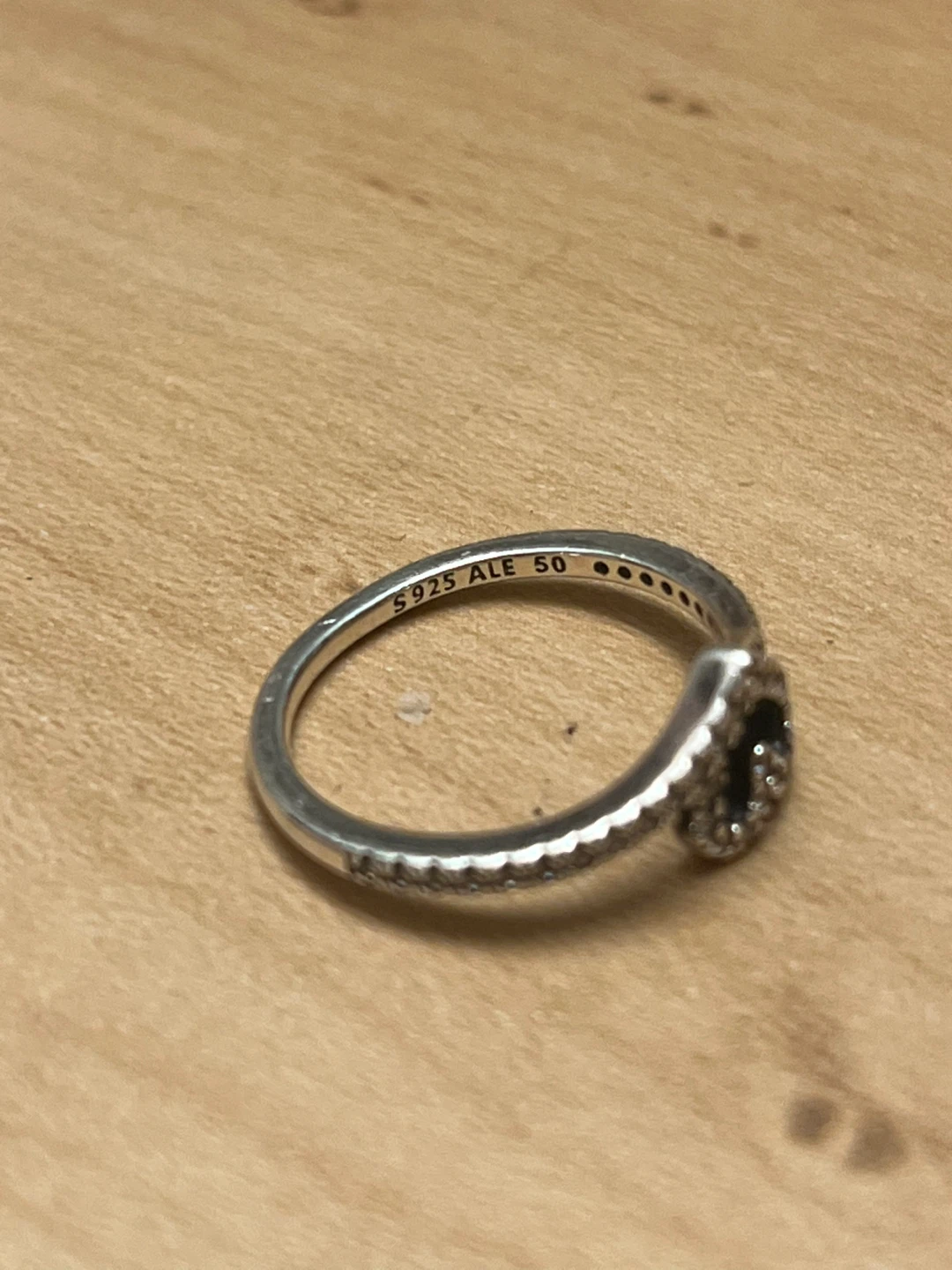 Pandora Sparkling Wishbone Heart Ring - photo 5