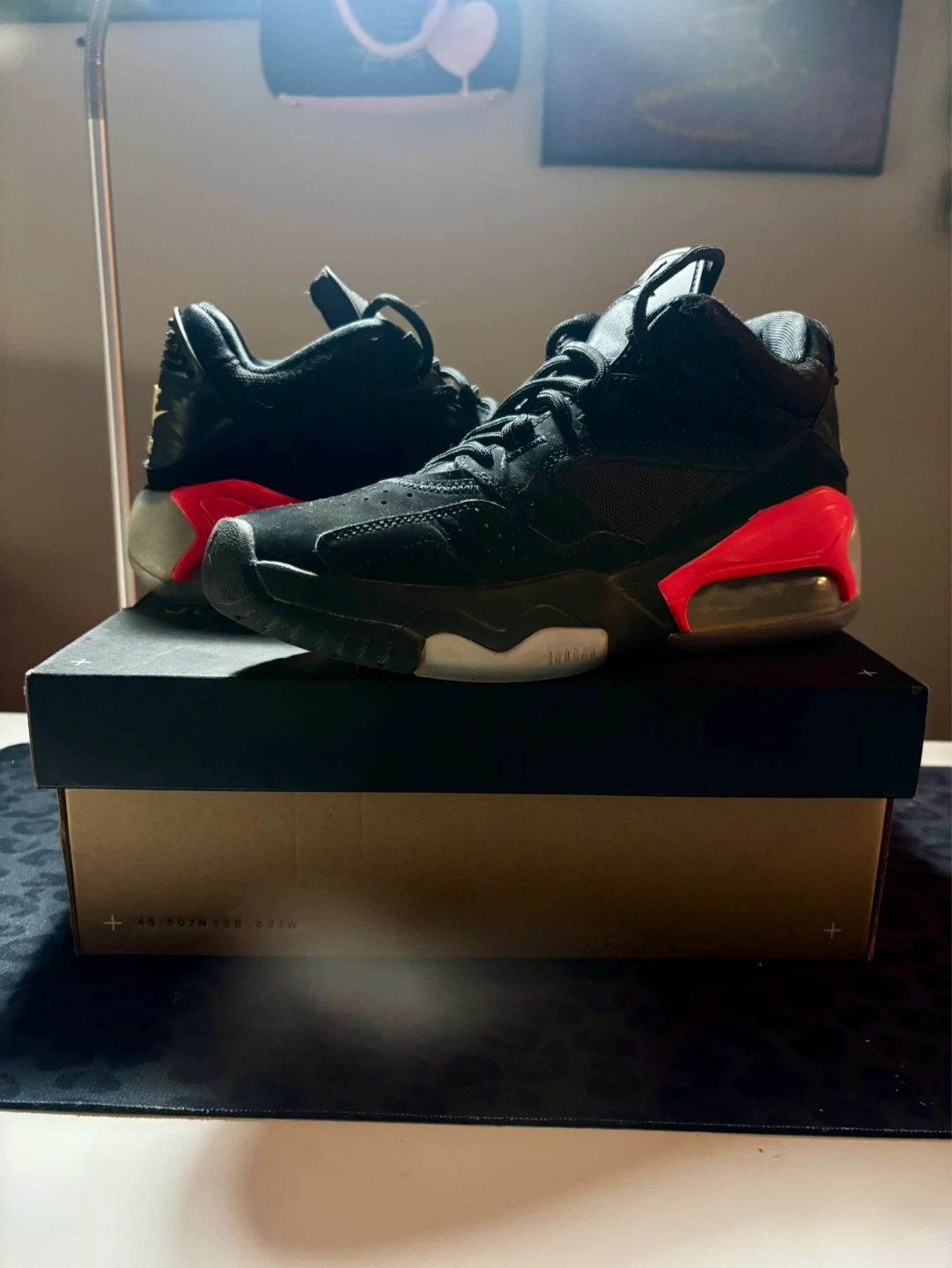 Black Jordan Air Shoes