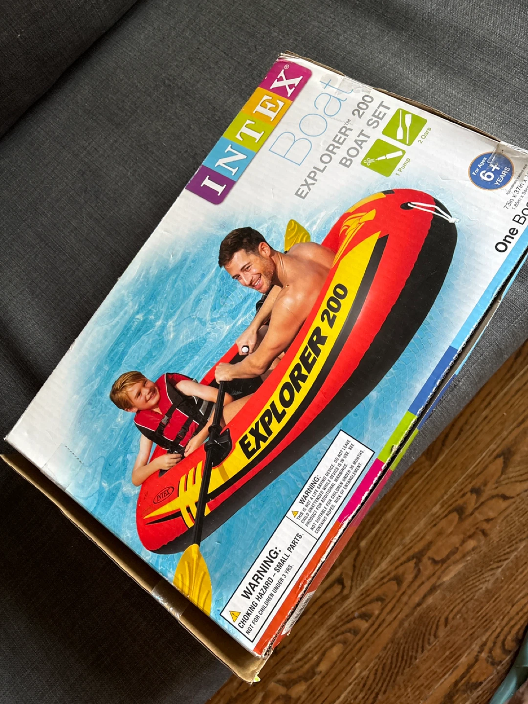 Intex Explorer 200 Boat Set