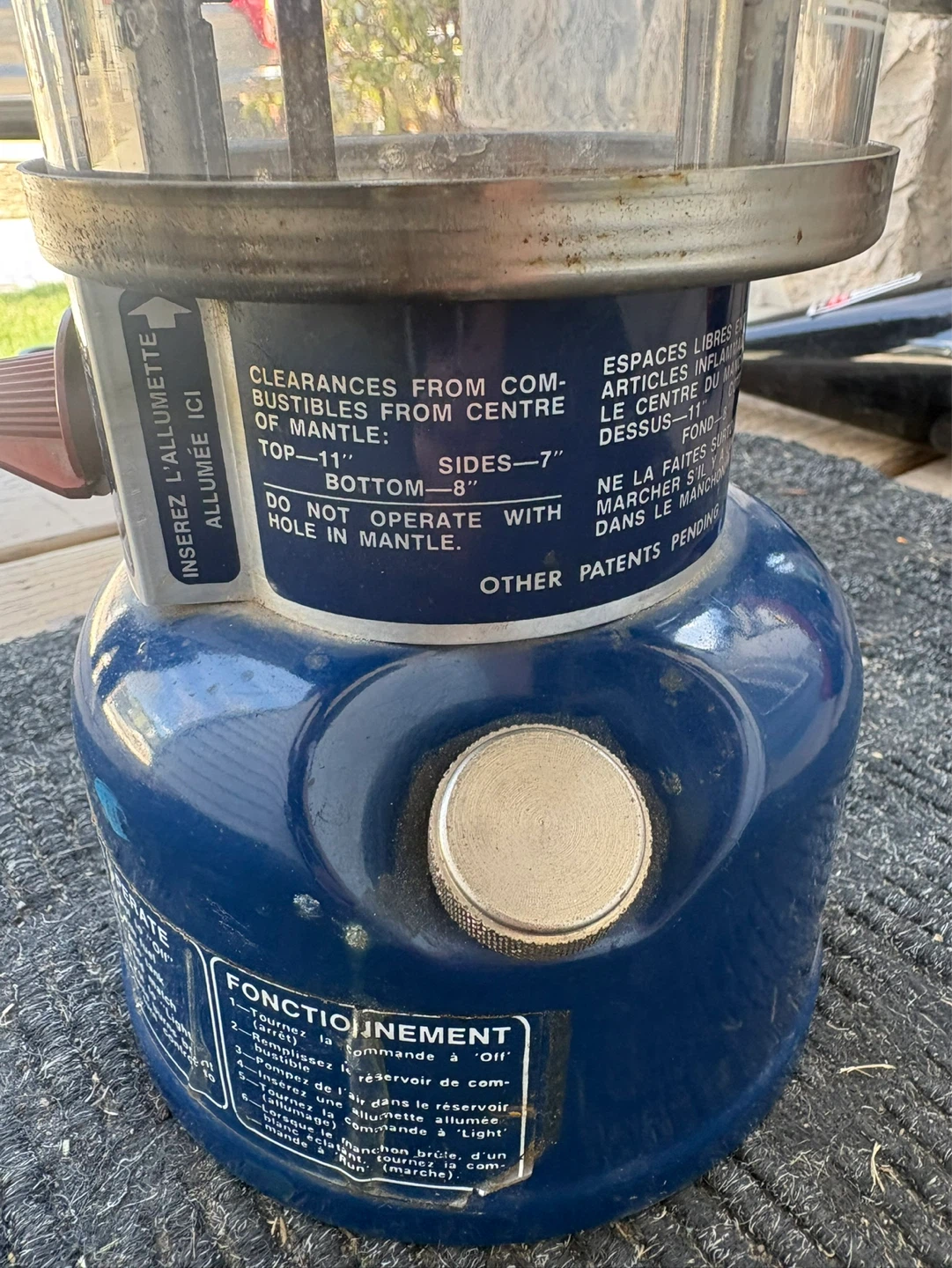 Vintage Coleman Easi Lite Gas Lantern (1973) - photo 3