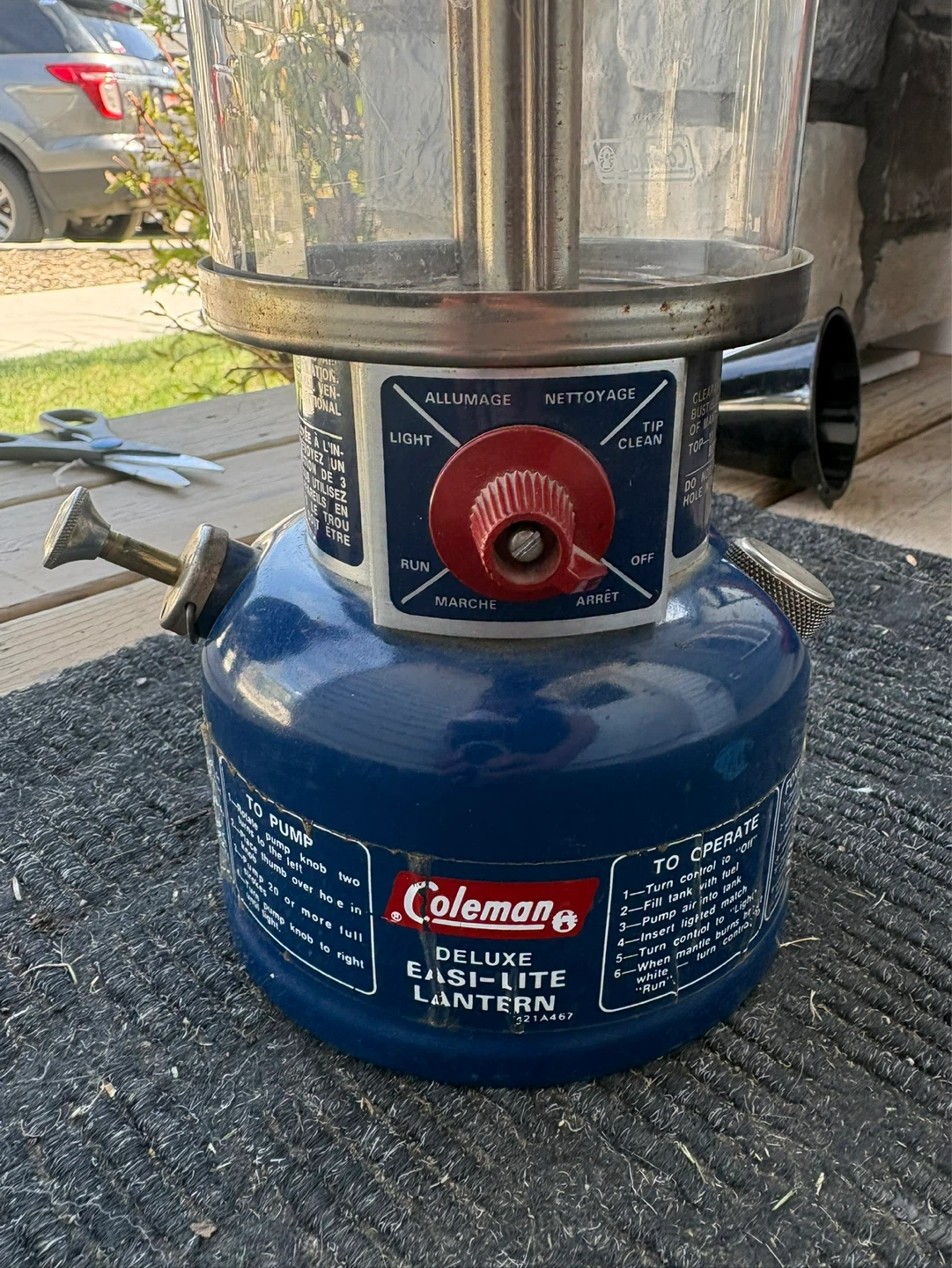 Vintage Coleman Easi Lite Gas Lantern (1973) - photo 4