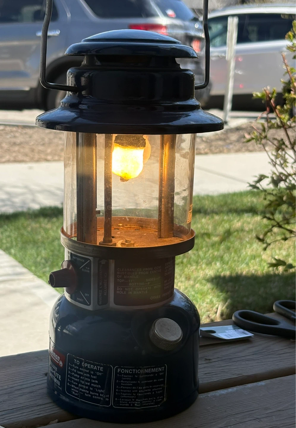 Vintage Coleman Easi Lite Gas Lantern (1973) - photo 2