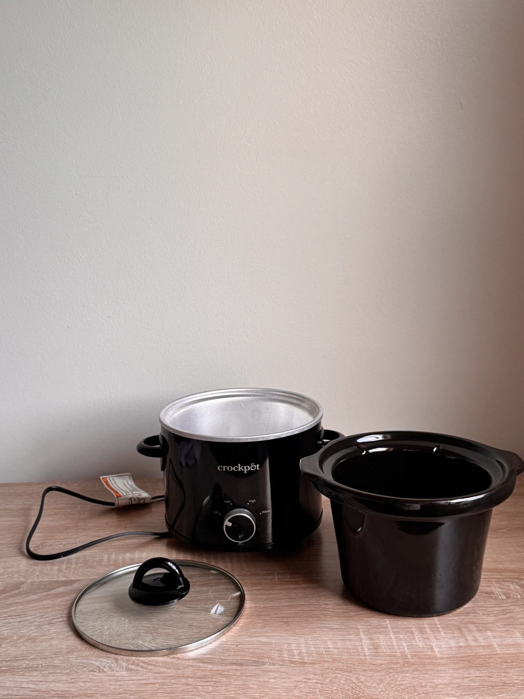 Crock-Pot Slow Cooker Black - photo 3