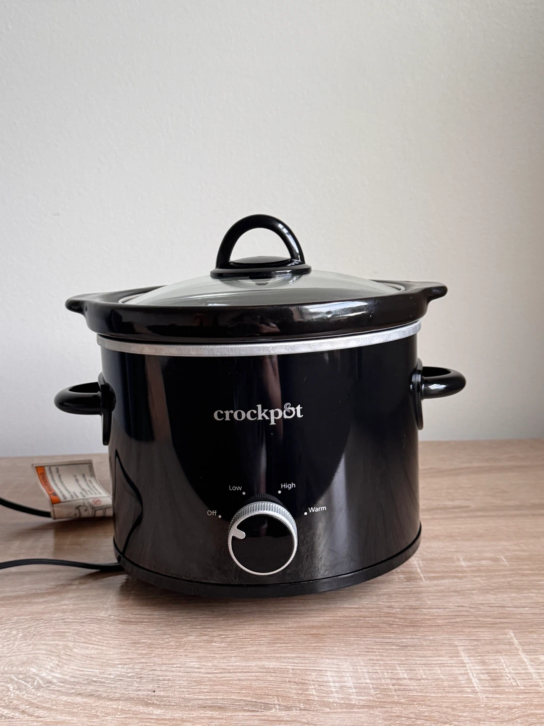 Crock-Pot Slow Cooker Black