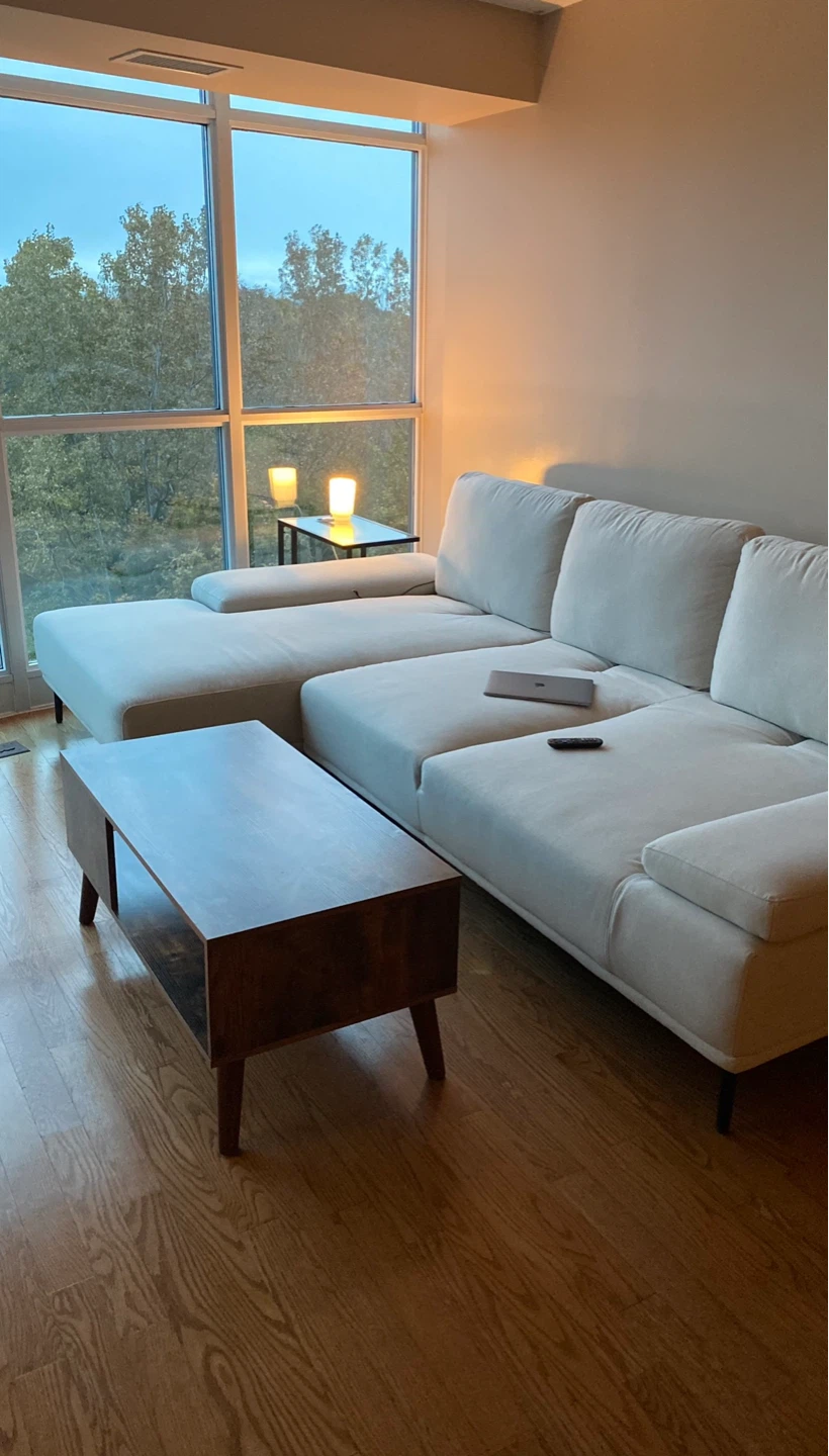 Beige Sectional Couch