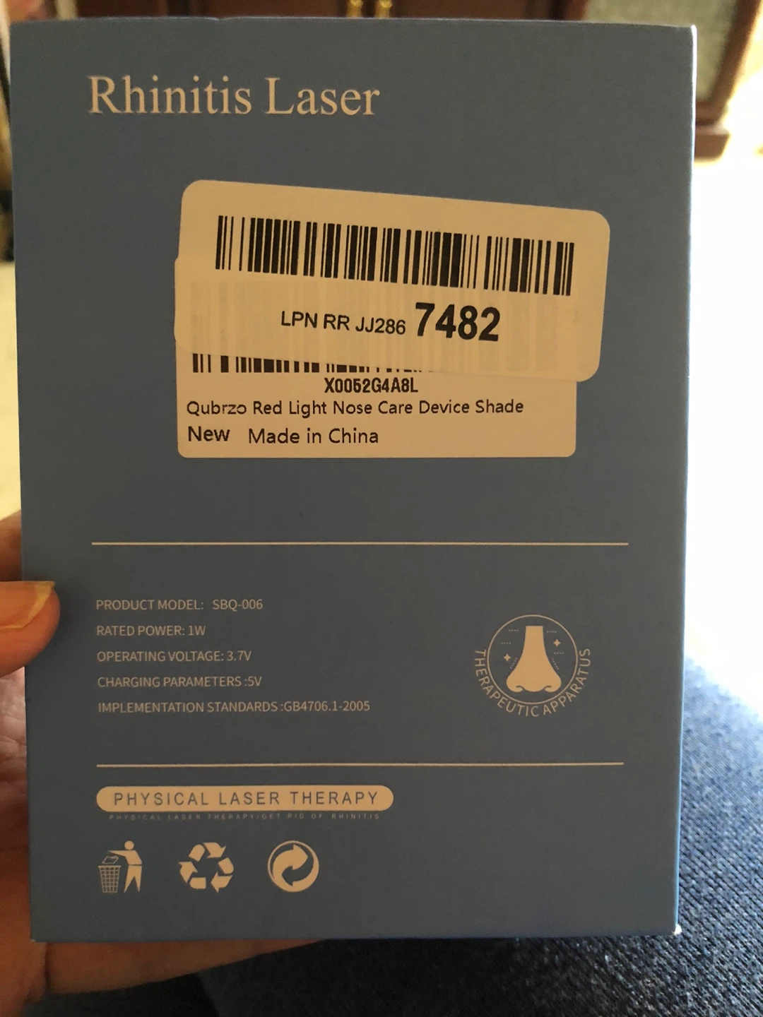Qubrzo Red Light Nose Care Device - photo 3