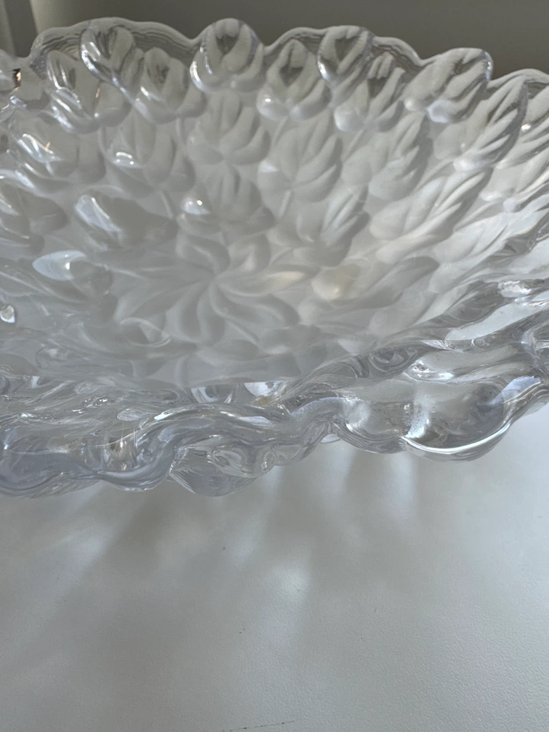 Clear Glass Decorative Bowl - photo 2