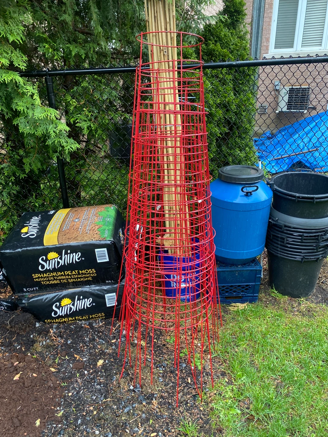 Wirecraft International Red Tomato Cage - photo 2