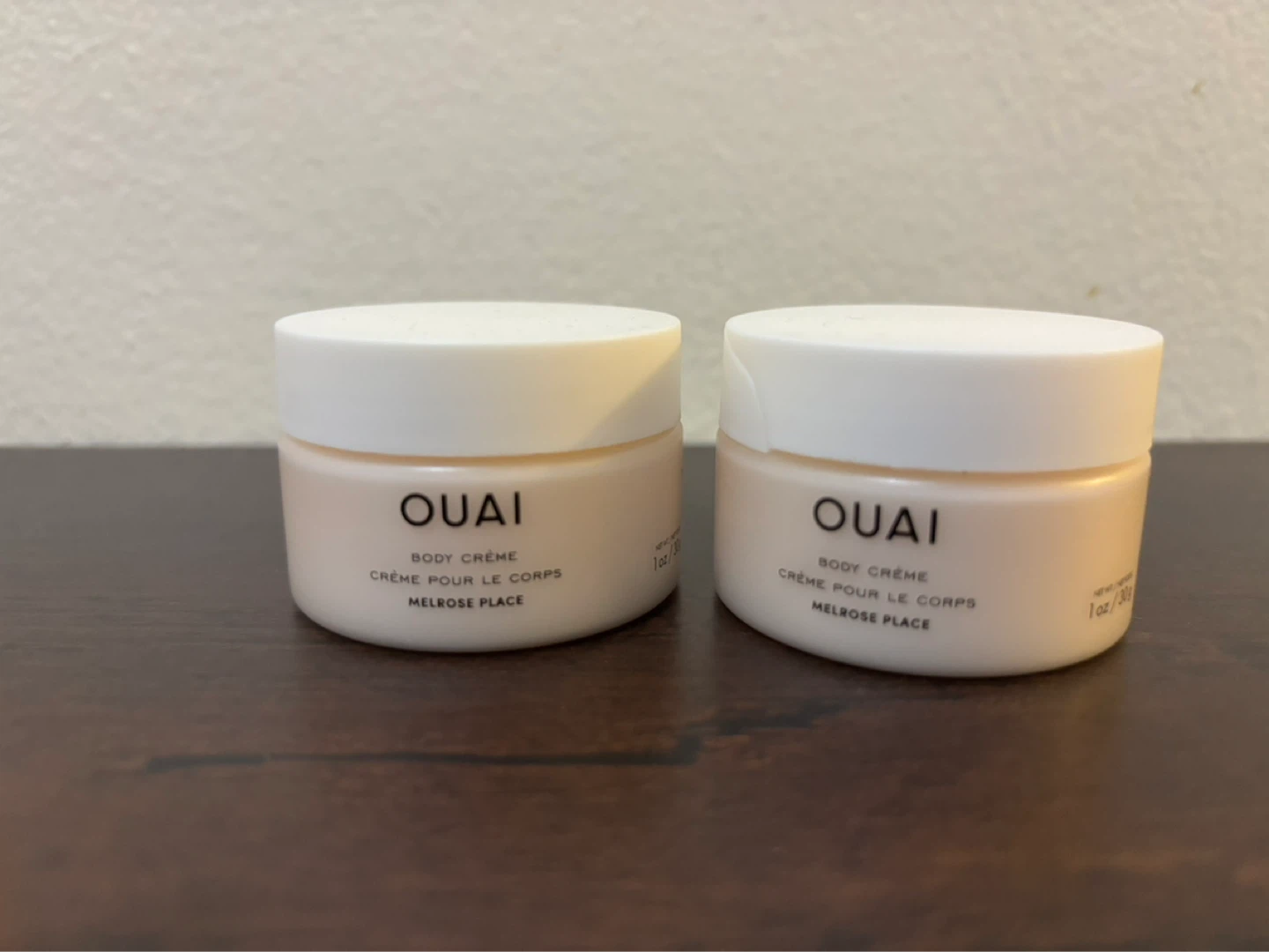 NEW - OUAI Melrose Place Body Crème (2 x 1oz/30ml)