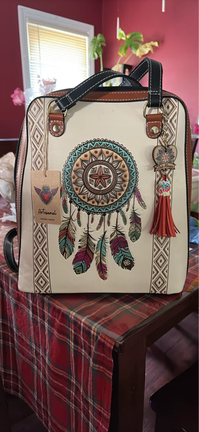 Artesanal Dreamcatcher Backpack