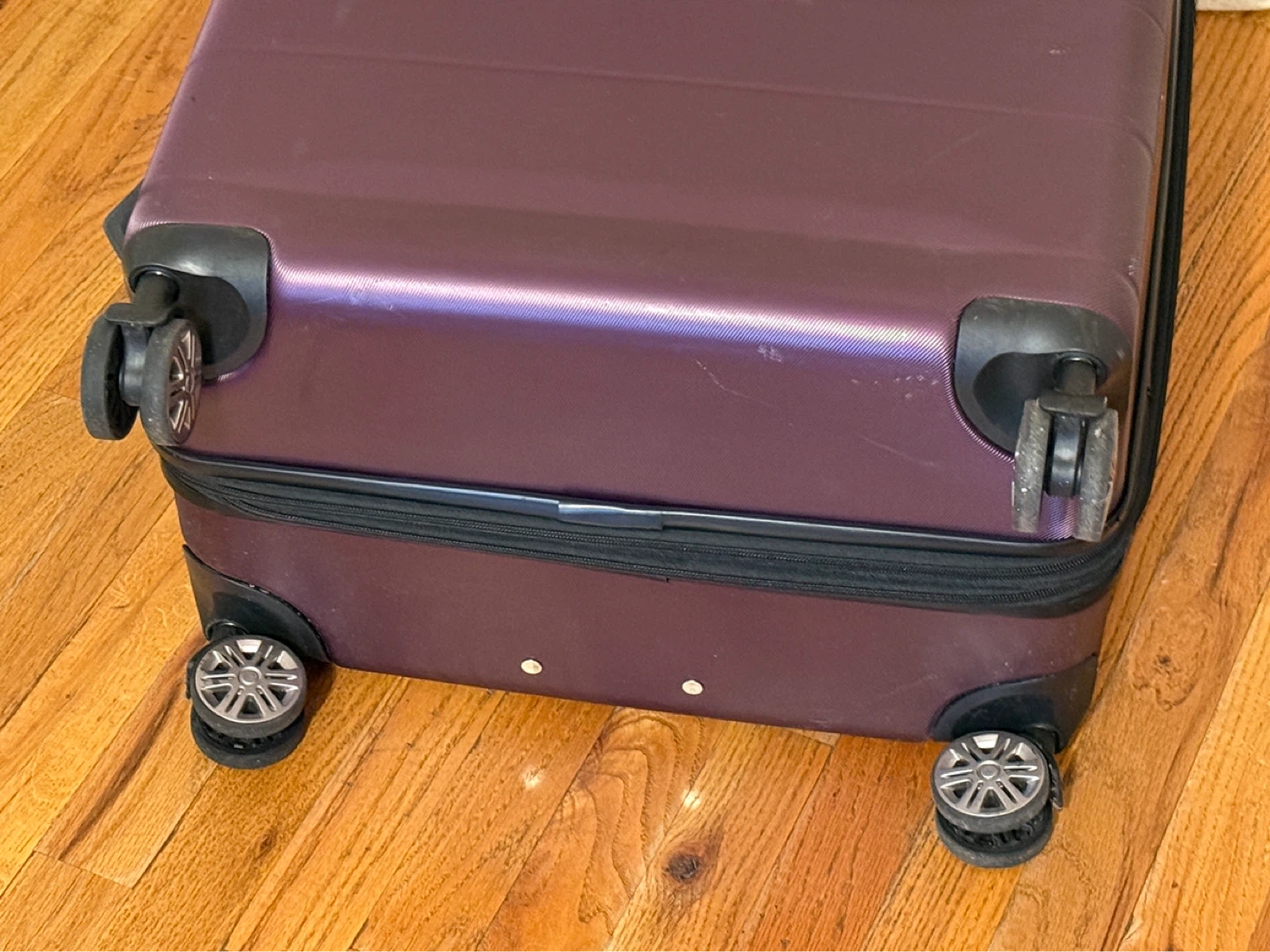 Delsey Purple Hardside Luggage - photo 4