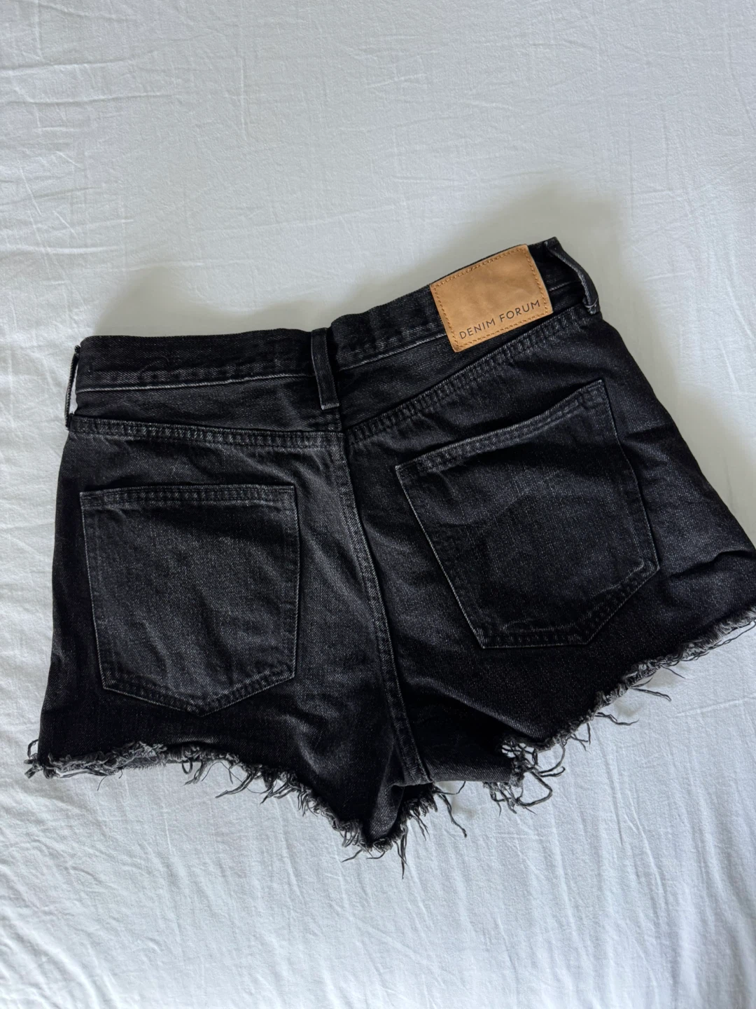Denim Forum The Ex Boyfriend Short Black Size 26 - photo 3