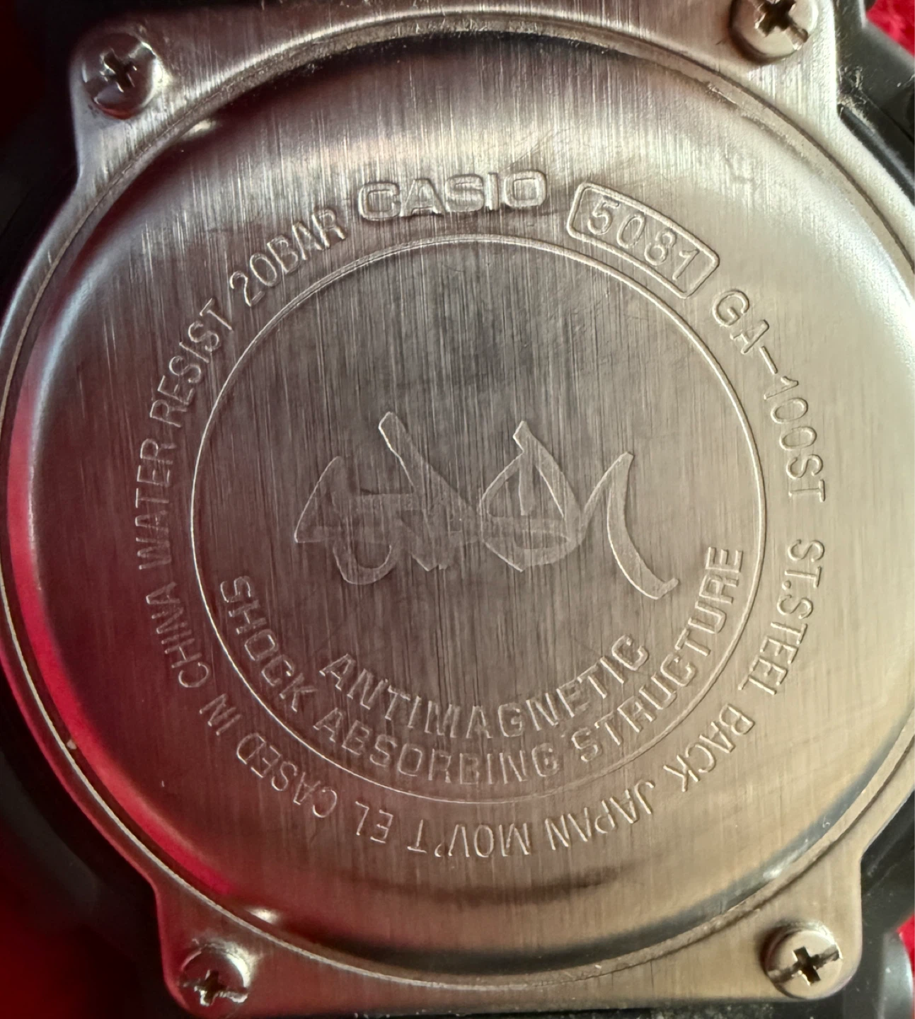Casio G-Shock GA-100ST Watch with Custom Spray Paint Design - photo 4