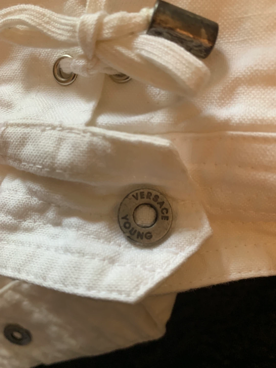 Versace White Jacket for Kids - Size 2 - photo 3