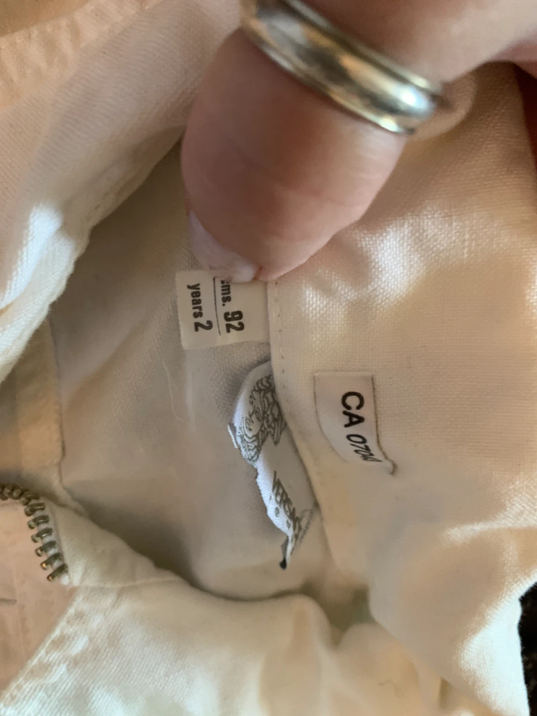 Versace White Jacket for Kids - Size 2 - photo 5