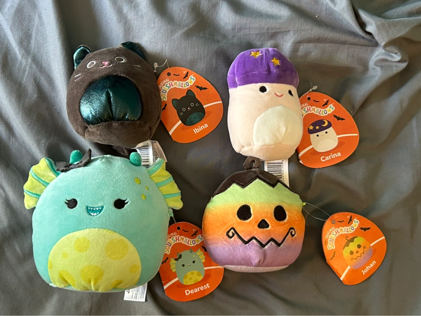 Halloween Squishmallows Plush Bundle