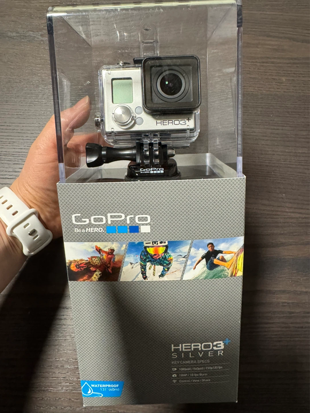 GoPro HERO3+ Silver Edition Action Camera