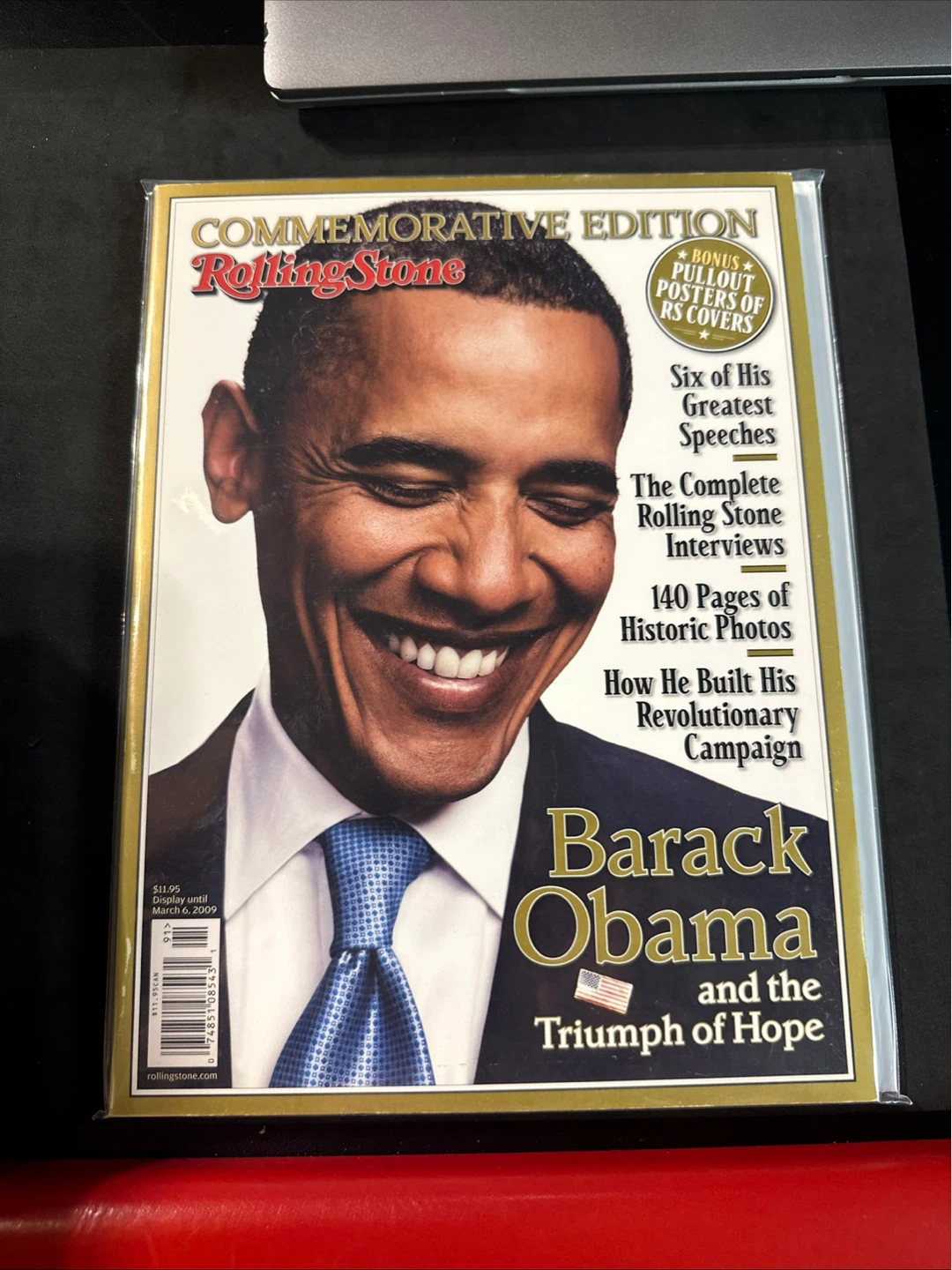 Rolling Stone Commemorative issue with Barack Obama