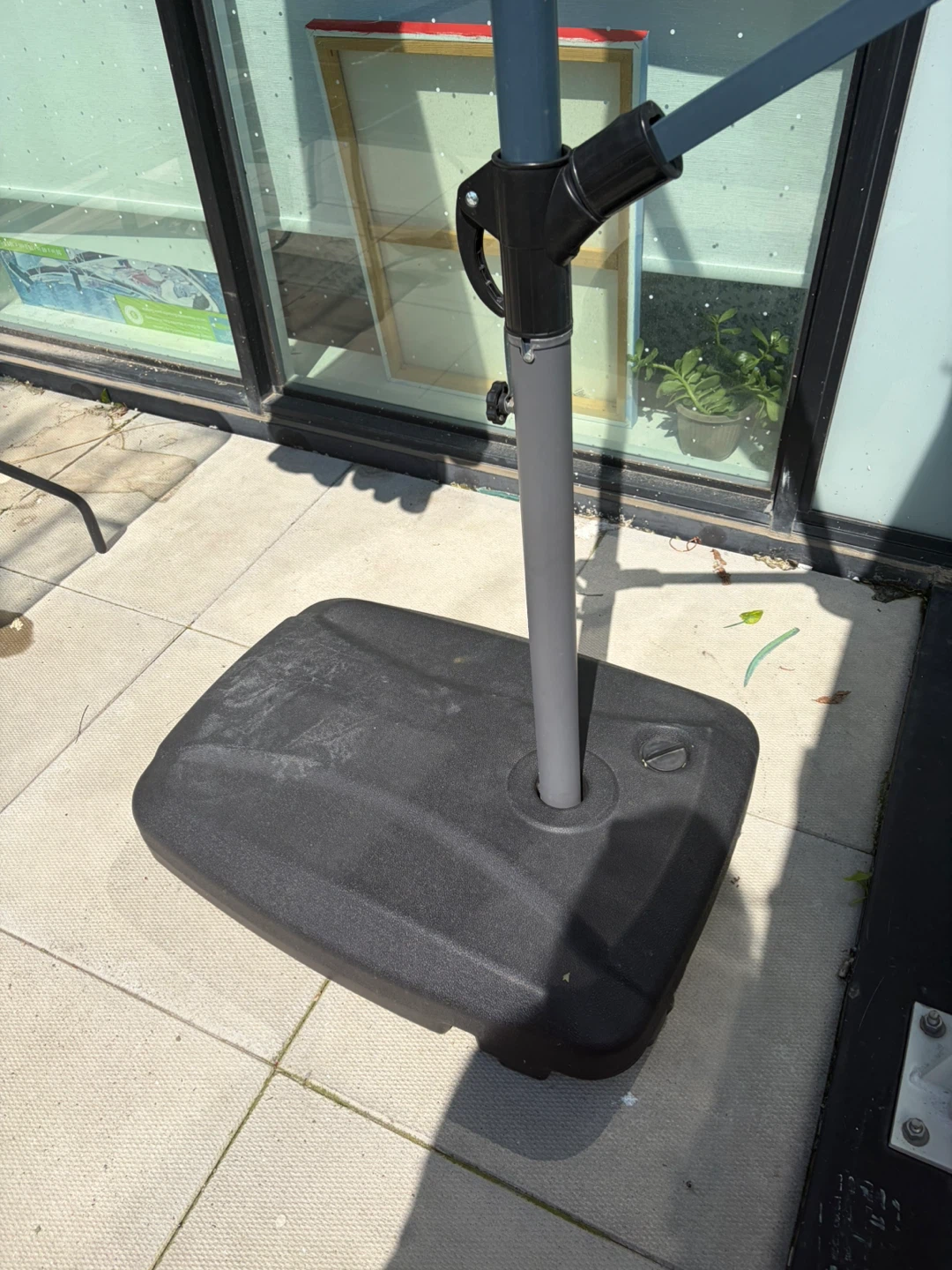Cantilever Patio Umbrella with Base - photo 5